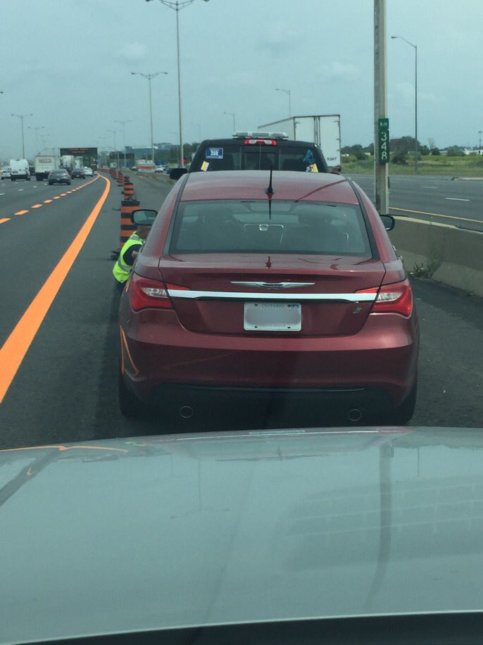 OPP_HSD's tweet photo. 153km/hr in a const. zone with a 80km/hr speed limit.
53 year old man charged - wife and young daughter were passengers
#SettingABadExample https://t.co/ZgILe9PDOE