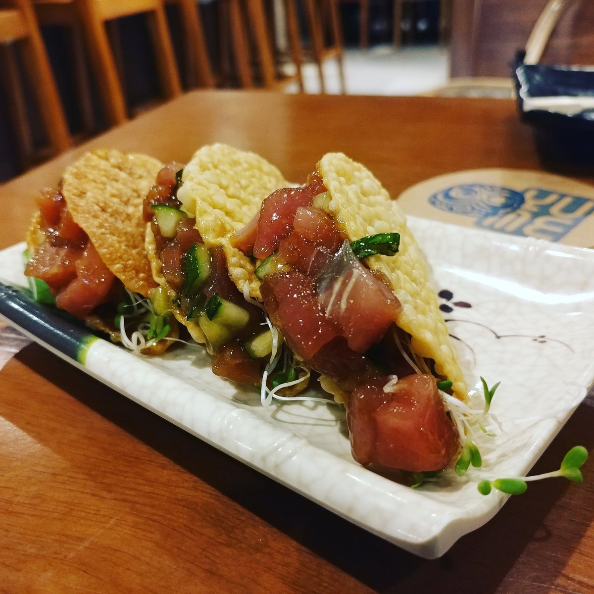 LPC_Peru's tweet photo. Más sushi 🍣!!!
#losplaceresculinarios #foodporn #instafoodperu #igersperu #sushi #perufusion #peru #delicious #yume #rico #salmon #taco https://t.co/xeRfTxd0Lz