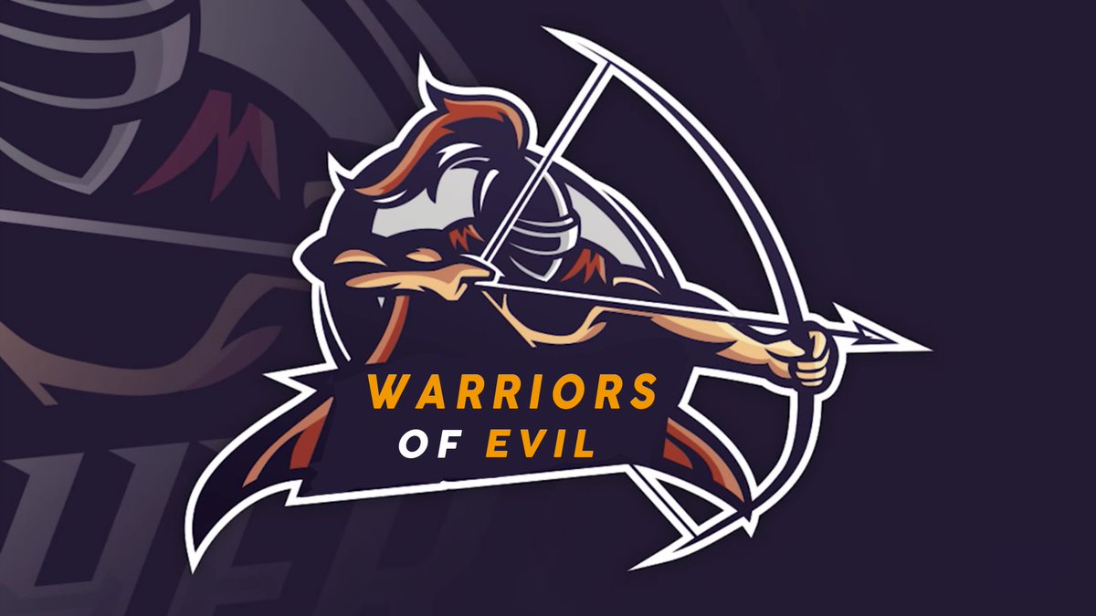 Mascot Logo para WARRIORS OF EVIL