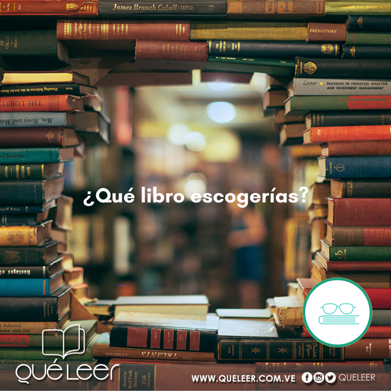 QueLeer's tweet photo. Si tuvieras que escoger SOLO UN LIBRO 📖 de tu biblioteca, ¿cuál escogerías? 🤔
[Recuerda que es solo uno] https://t.co/tbQ8iP6qkY