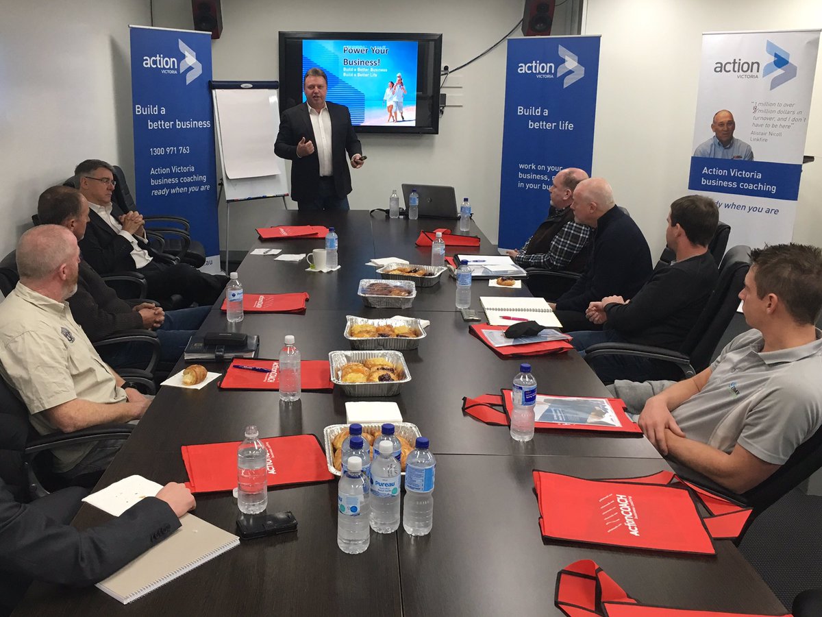 actionvic's tweet photo. Great to hear from Hamish McLachlan at our #poweryourbusiness seminar at @SENfooty. Business owners getting inspired
#GarryTimAndHamish https://t.co/DelPYgzled