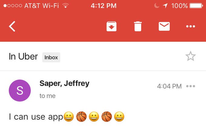 Silicon Valley Tech Lawyer Unreasonably Excited About Ability to use Uber Without the Help of His Children<a href="/tag/amysbestengle"class="tags"><span>#amysbestengle</span></a>