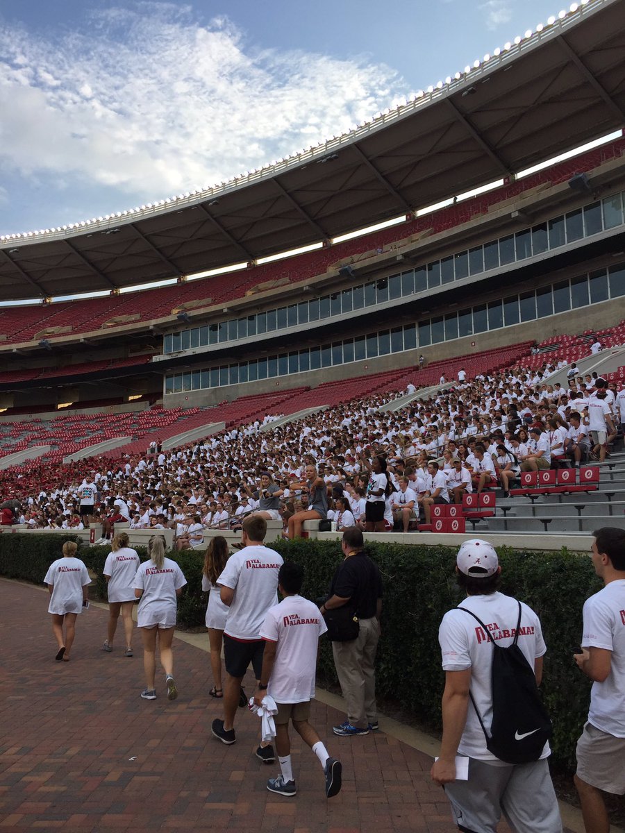 BamaParents's tweet image. The @UofAlabama #UA21 is here for #ScriptA