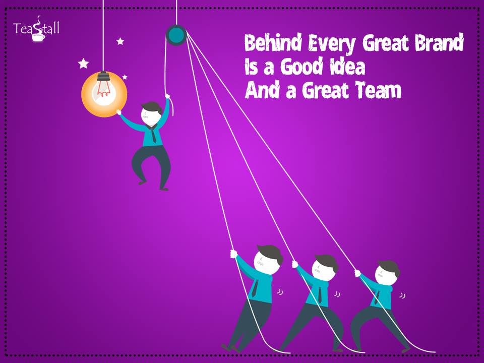 teastallstudio's tweet photo. The #Team is all the difference between a good and #successful #idea. That is how we make #brands, with an expert team. #TeaStallStudio https://t.co/SIJdOOu9Ri