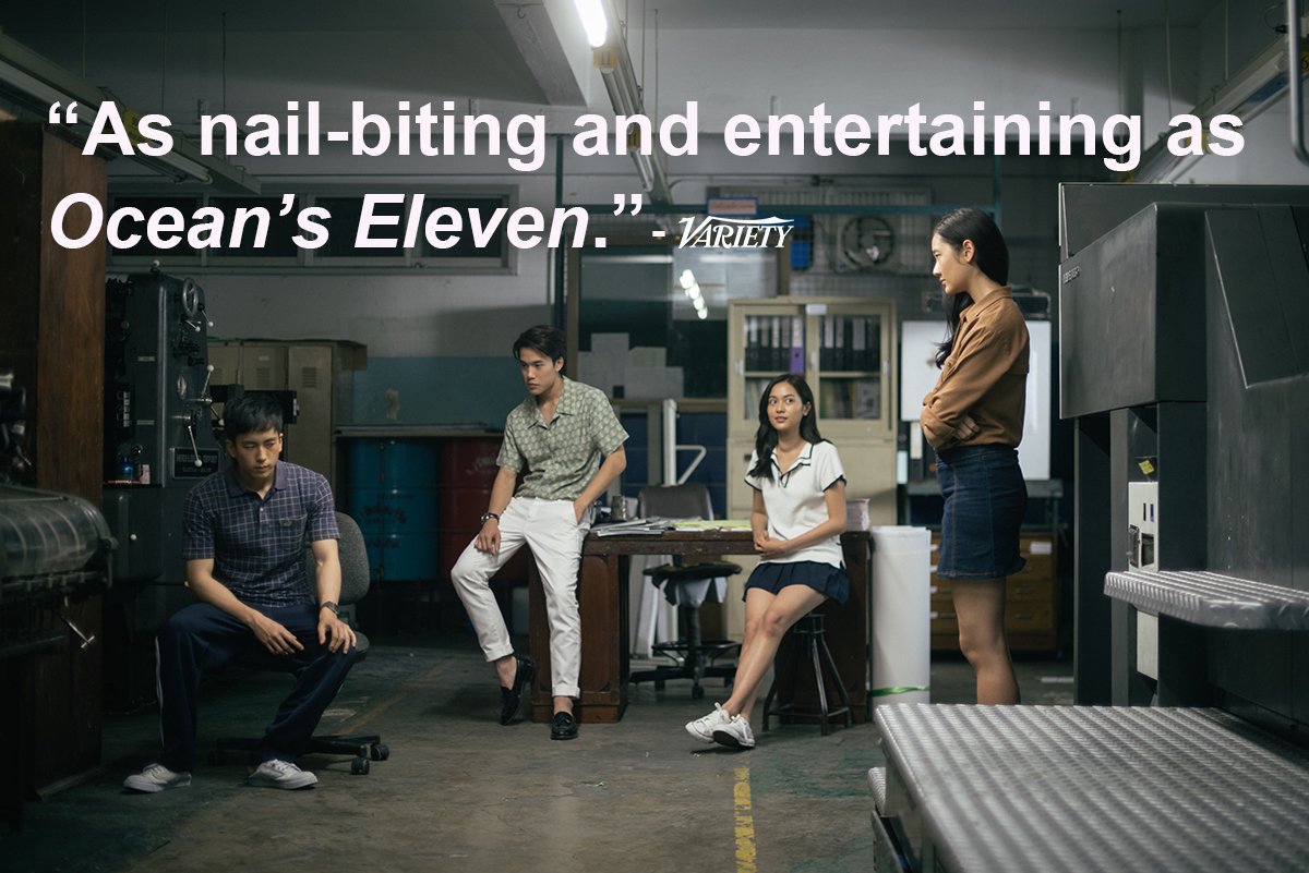 MokinoID's tweet photo. Ini review #badgeniusid dari media internasional, yuk nonton mulai hari ini di bioskop! Nantikan artikel interview kami dengan cast & crew! https://t.co/BhcweC5H4d