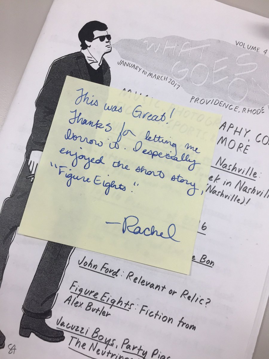 butlerwrites's tweet photo. Thanks for the love, Rachel! #FigureEights https://t.co/FlE6KCXL1L