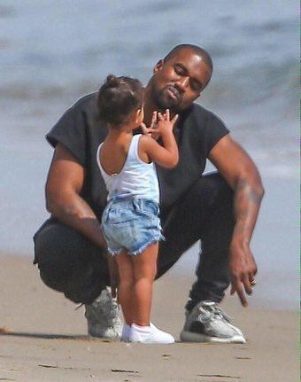 LifeOfKanye's tweet photo. Kanye west has a look he reserves only for the things he loves the most https://t.co/8EFijCTyBK