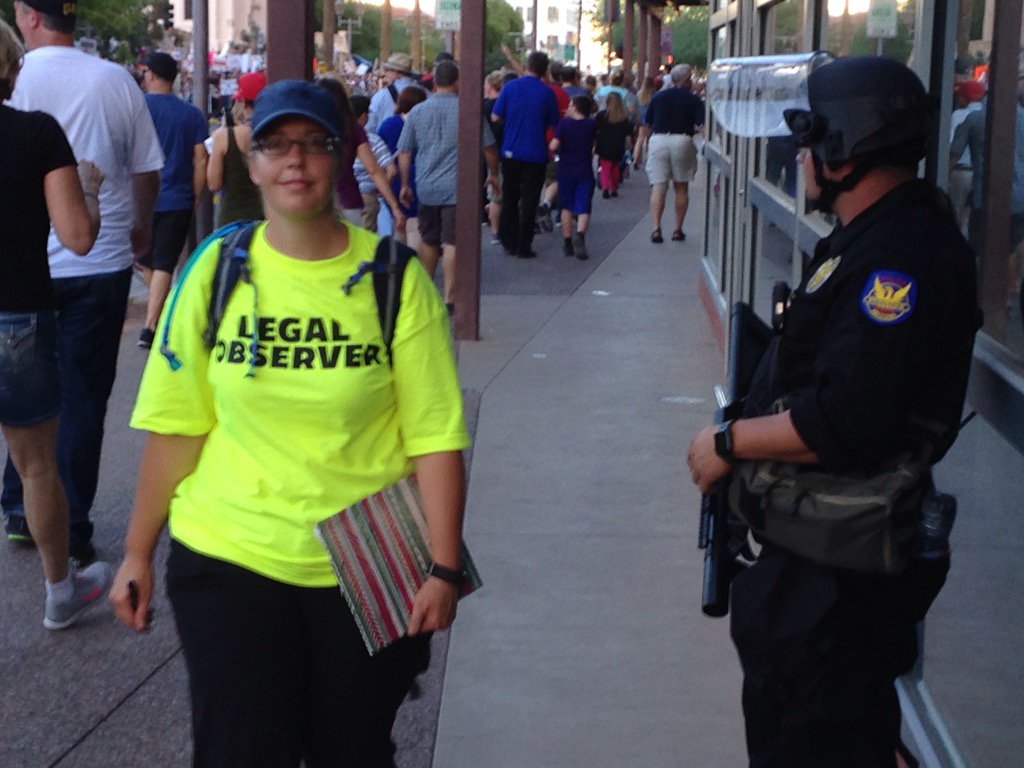 #TrumpInPhoenix is closely watched by many