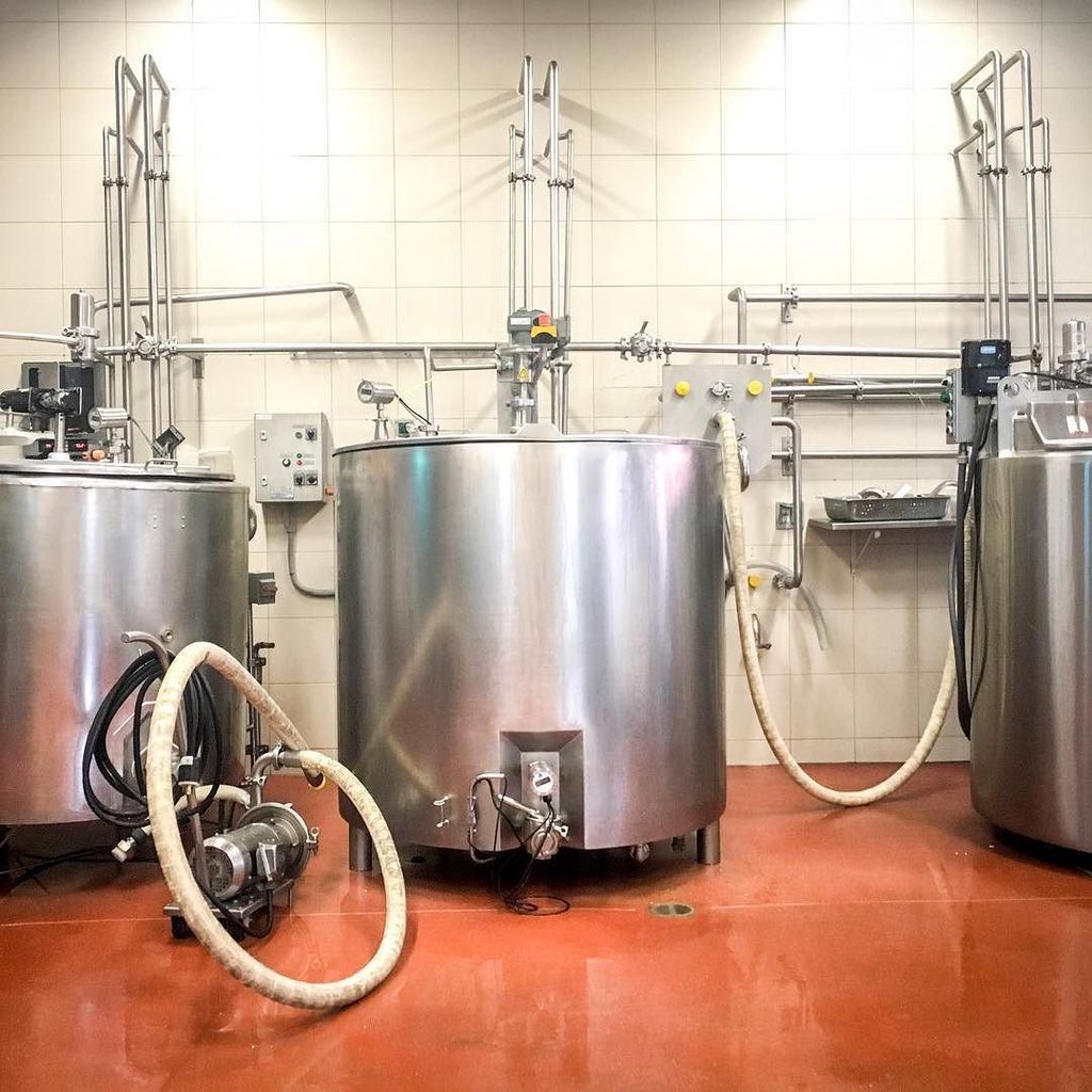 Vats are clean and waiting patiently for another day of crafting magic out of #sheepmilk 🐏 ift.tt/2vWN5WJ