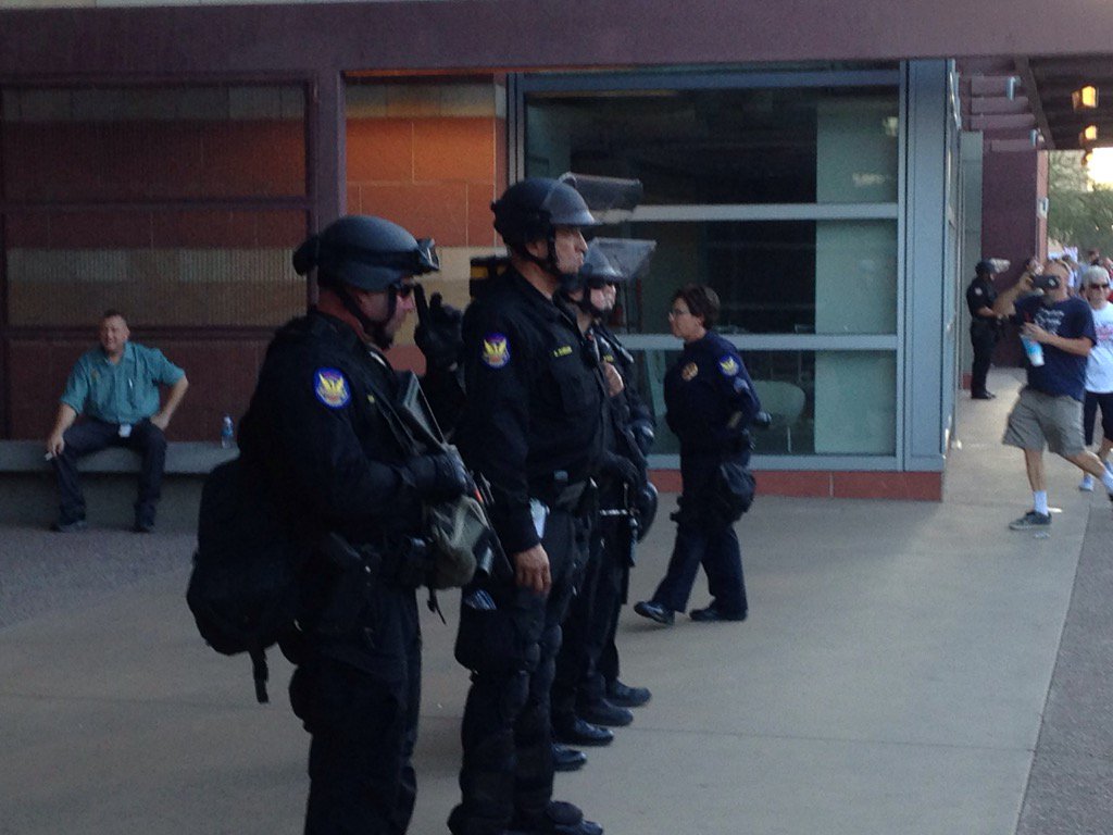 Security is tighter at the west side of phx convention center