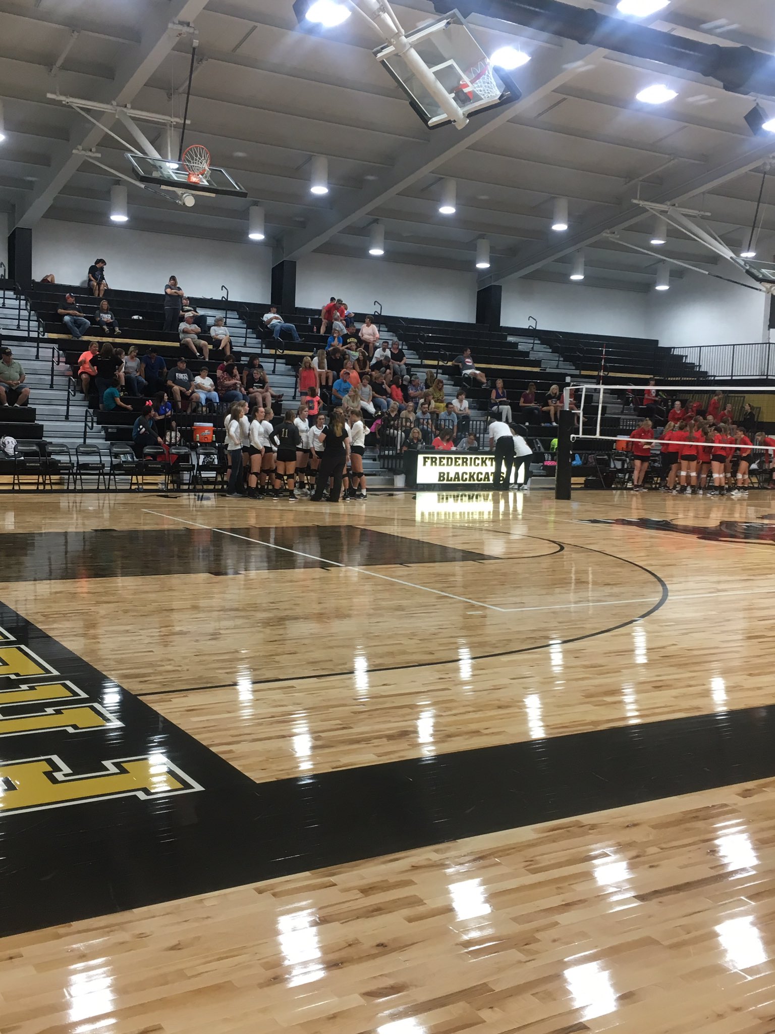 Fredtown High School on Twitter "Opening night in our renovated gym