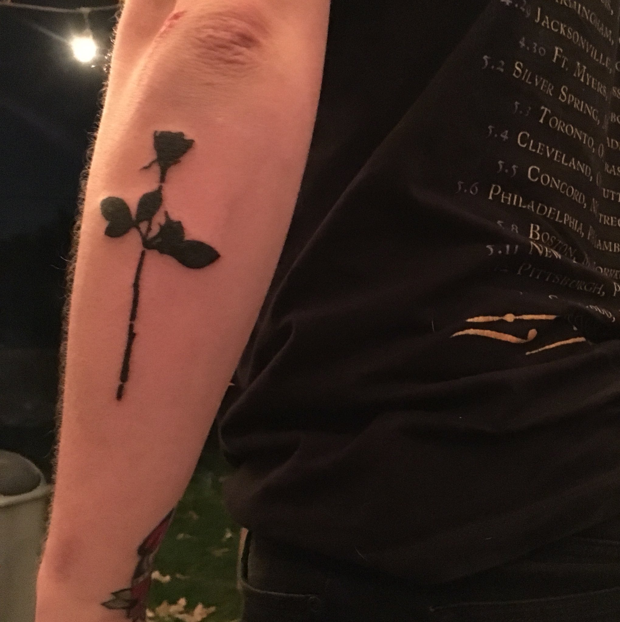 depeche mode violator  INKDEPENDENT TATTOO GIRONA