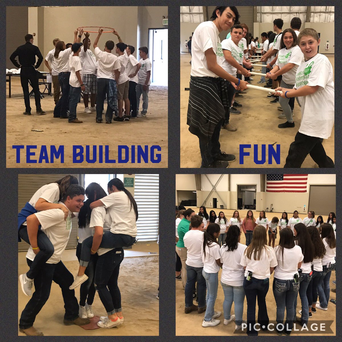 bchsffa's tweet photo. BC FFA Greenhand Team Building! #rigor #relevance #relationships #threeringmodel https://t.co/syHuRPQZmU
