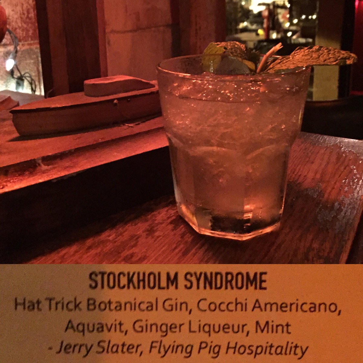 therumtrader's tweet photo. Enjoying a Stockholm Syndrome at @TheRoyalAmericn mixed with @HighWireCHS Botanical Gin #bevcon #bevconchs #drinkwell #notrum #charleston https://t.co/K97uhqFgX0