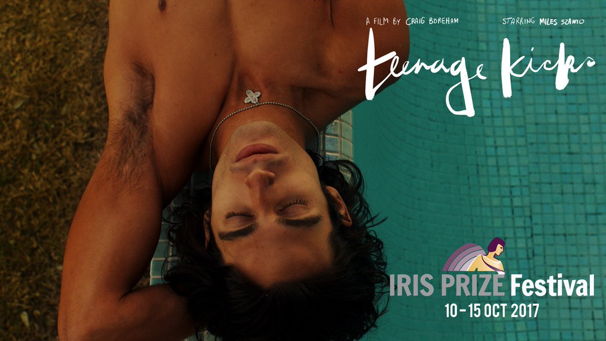 Teenage Kicks will have its UK premiere at <a href="/irisprize/">Iris Prize LGBTQ+ Film Festival</a> in Wales this October. Check out the #IRIS2017 programme ow.ly/Pqjl30eBOMy