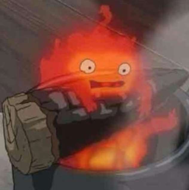 ハウルの動く城のカルシファー