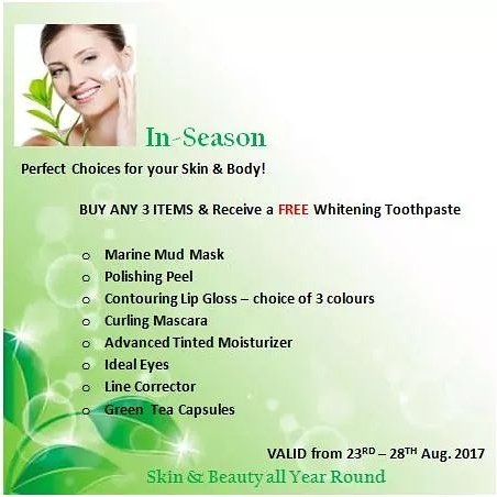 InSeasonskin's tweet photo. Fabulous Deal ... #inseason #inseasonskin #beauty #skincare #free #freetoothpaste https://t.co/PJbu1ekRz7