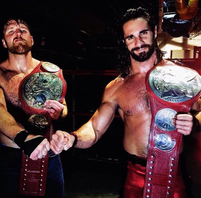 BennWWE's tweet photo. 2/3 Of The Shield #TheShield #DeanAmbrose #SethRollins #WWE https://t.co/67WnYNqlPe