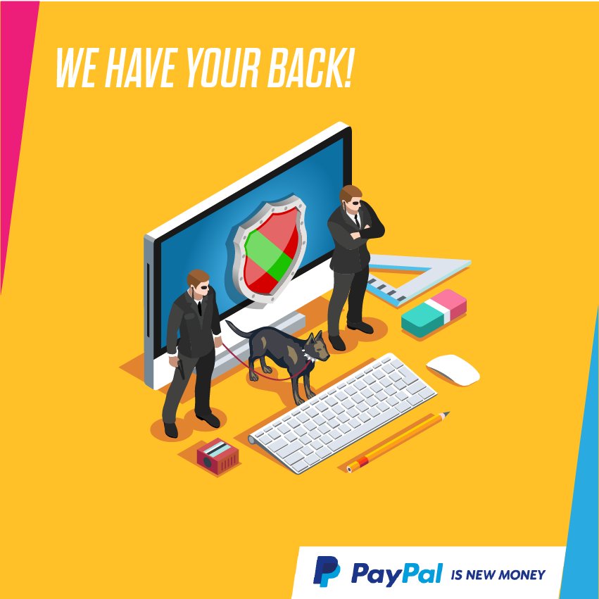 PayPalIN's tweet photo. From software development to ticketing services, our Seller Protection policy keeps all your online services secure.#SwitchToNew. T&C apply. https://t.co/WoJwAWB2j0