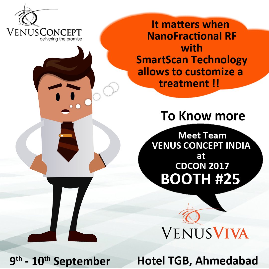 venus_india's tweet photo. What is #NanoFractionalRF with Smart Scan technology ?
Come & Know about technology at #CDCON2017
#VenusViva
https://t.co/I1s0EBsPKQ https://t.co/aof9tMelzA