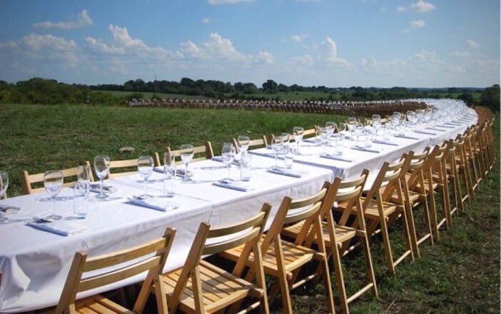 ValaAfshar's tweet photo. "If you are more fortunate than others, it is better to build a longer table than a taller fence." https://t.co/HcZwgzXGFF