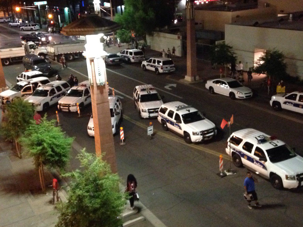 Police have increased presence at Herberger