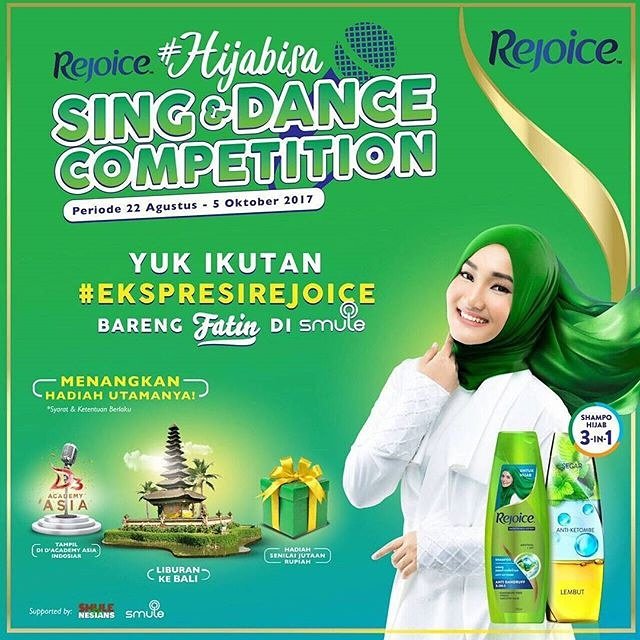 Yuk ikutan #EkspresiRejoice #Hijabisa sing and dance Competition info lengkap klik 👉 instagram.com/p/BYHplVnjB3U/ cc <a href="/FatinSL/">Fatin Shidqia Lubis</a> <a href="/Fatinistic/">Fatinistic OFFICIAL</a>
