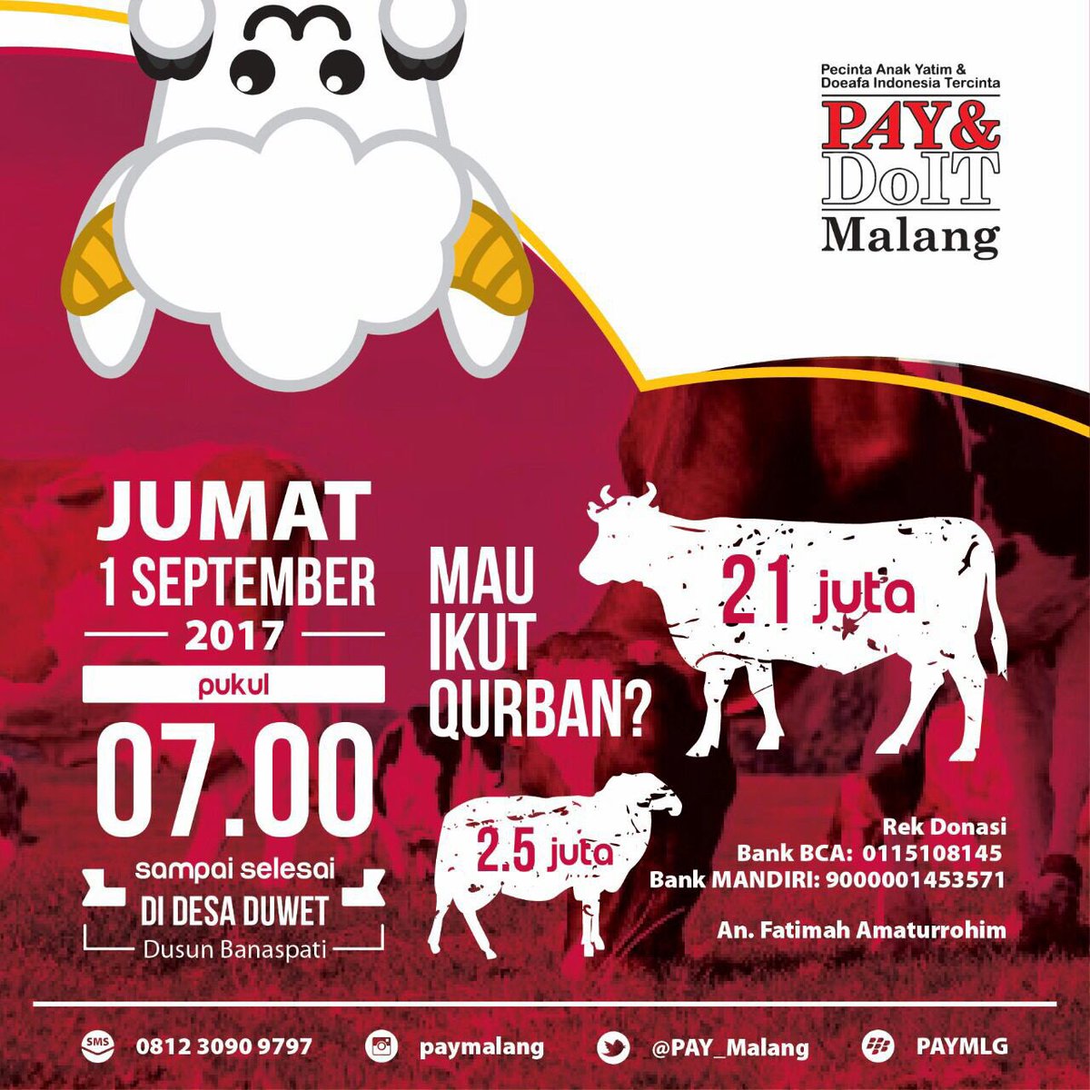 qurban lewat <a href="/paymalang/">PAY & DoIT Malang</a> aja yuk <a href="/KabarMLG/">MALANG</a>