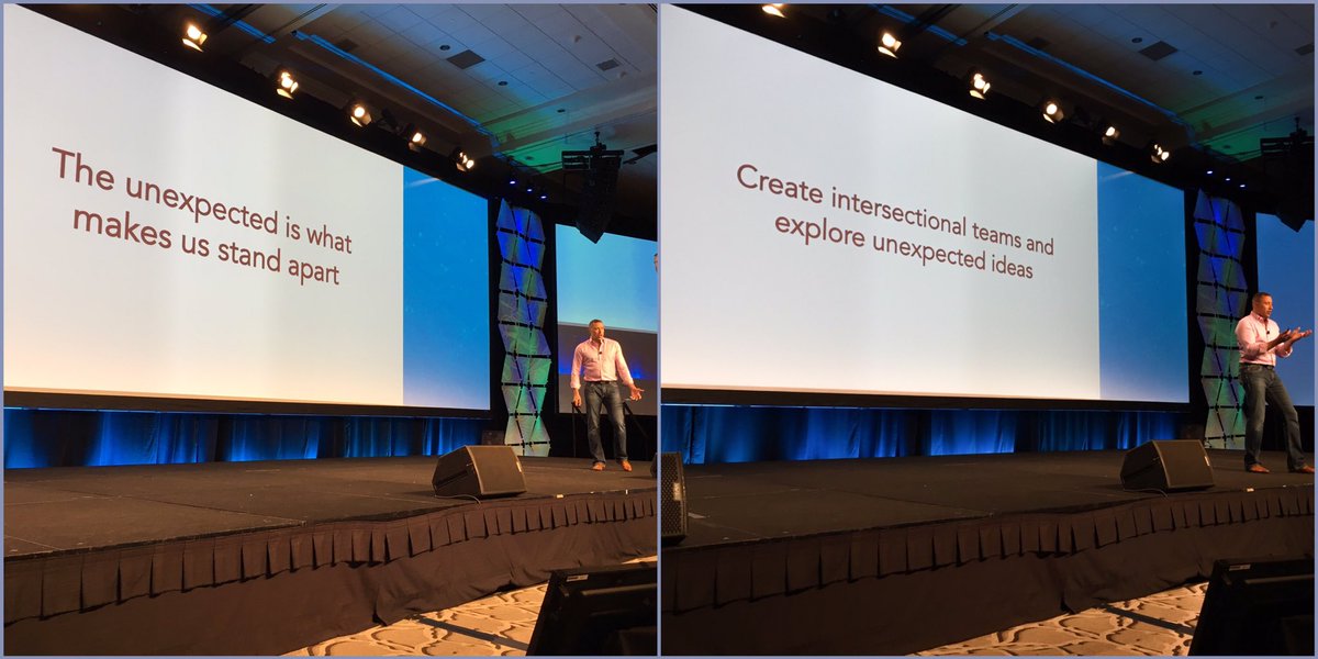 Mj_Knudsen's tweet photo. @Frans_Johansson Thank you for your presentation today at @RSAsecurity #RSATechFest. "Explore unexpected ideas." https://t.co/XLvcg4TCMl