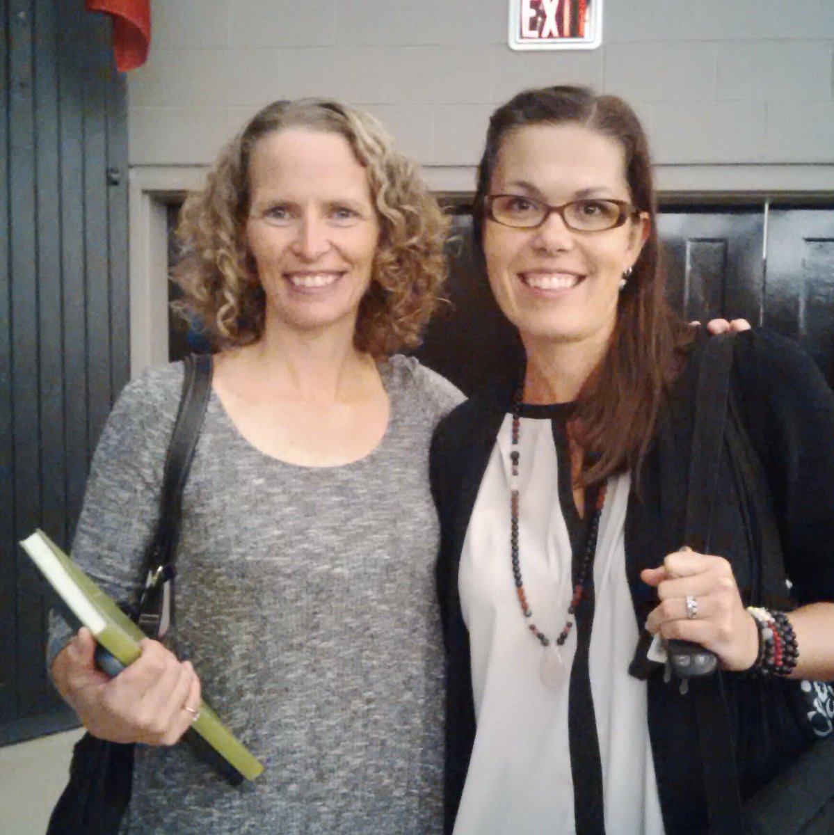 HSolway's tweet photo. Best part of the day? @sarahsanders33 and I, SLAMMED-down 2 frameworks for 2 workshops. #LitCon17 #iCon17 #TwitterFriends #PLN #passion https://t.co/d3TZaQ5Ycc