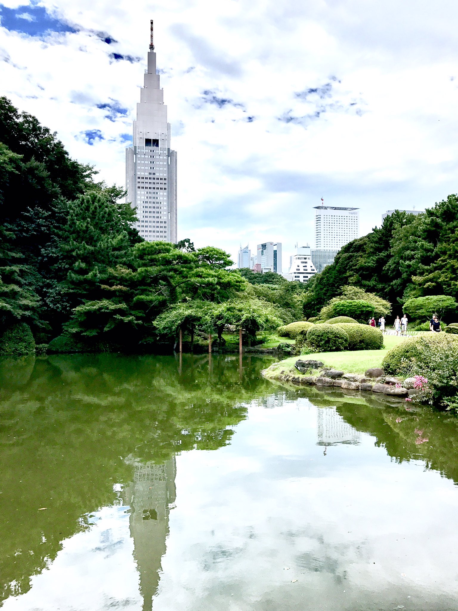 توییتر きわ 光合成で生きたい در توییتر 聖地巡礼と言いつつ 別にそこまで信者というわけでもない でも 映像には映りきらなかった景色の欠片を体感できるって なんとなく妄想が捗る感じ お弁当持って １日ゆっくりしたい場所でした 新宿御苑