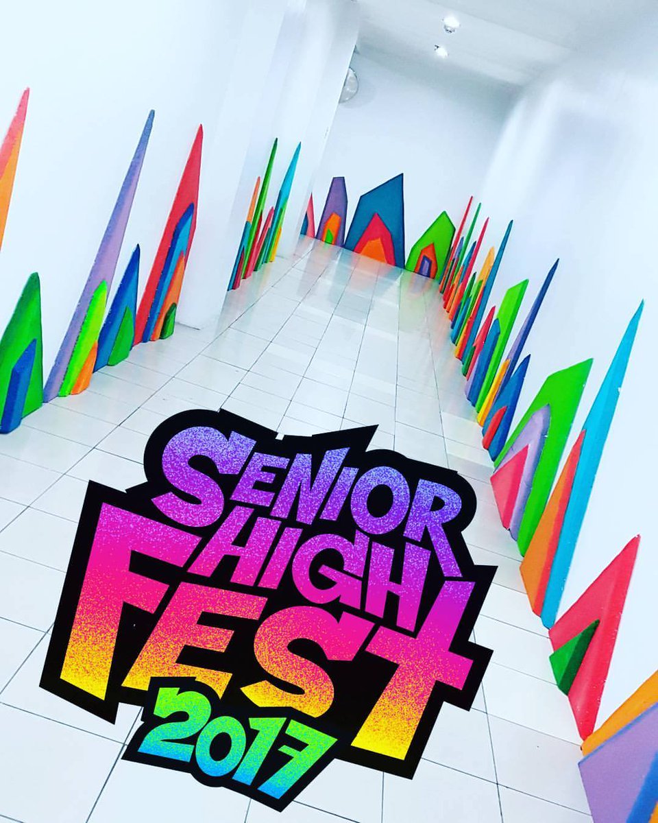 VictoryUBelt's tweet photo. Senior High Students! We are ready for you! Everything's set for the 1st ever Senior High Fest!!!! See you! #SHFest2017 https://t.co/xSs7wbufBJ