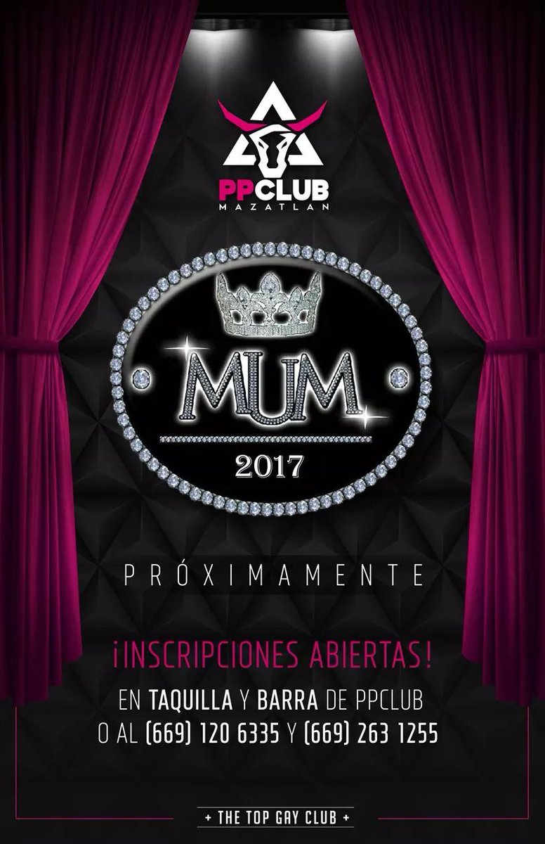 mazinterac's tweet photo. Próximamente #MUM 2017 en #PPClub Mazatlan el mejor bar gay del puerto. 🌈
#Mazatlán🌈 #GayFriendly https://t.co/WFshtrM0CS