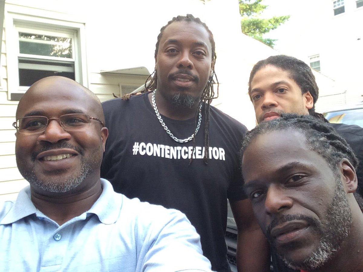 josuefalaise's tweet photo. Chilling w/ the old Montclair crew back together. @JamesPaulS1, @TheNASMGuy and Clenard.
#WhyGomo #contentcreater #SPMode https://t.co/0J84PR7yXv