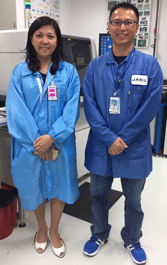 Was glad to having a talk with Prof.Dr.Huangru who from Beijing university!