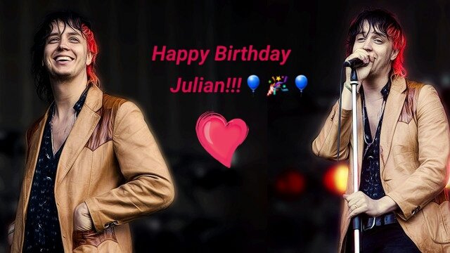 You re the reason I smile, the reason I laugh, the reason I jump for joy...HAPPY BIRTHDAY JULIAN!! 
