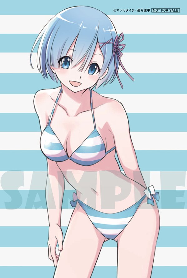 続けてとらのあな様！ こちらはレムの水着イラストカードをお届け