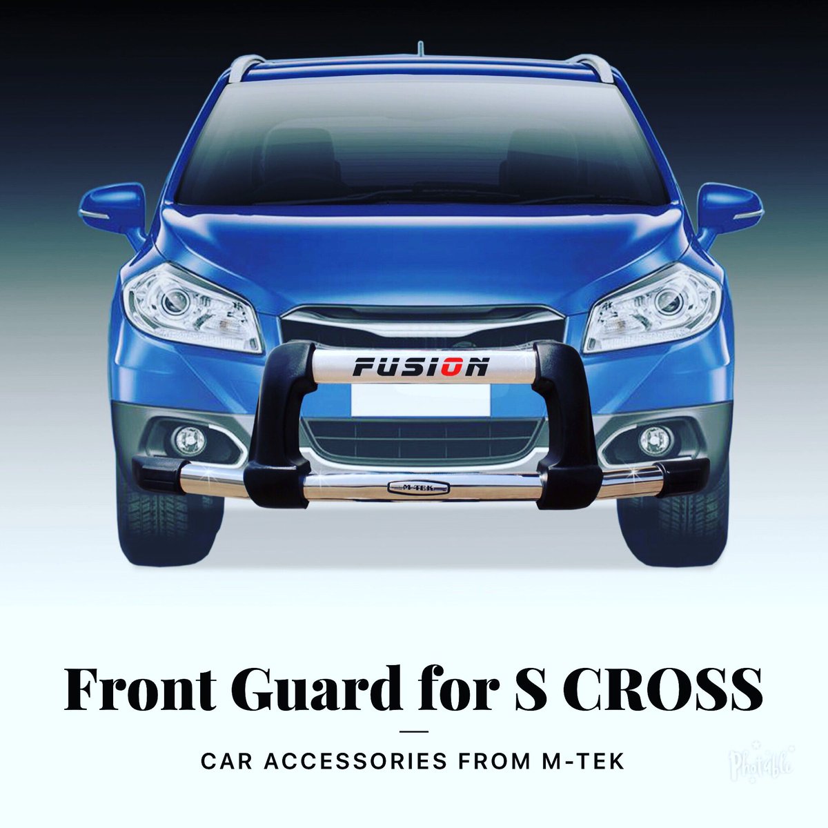 MTekEng's tweet photo. Front guard fusion for S-CROSS 
#Cars3 #Accessories #traveltips #engine #frontguard #bumperguard #Indians #Pune #scross #mtek #manufacturer https://t.co/8OJdvp0vfT