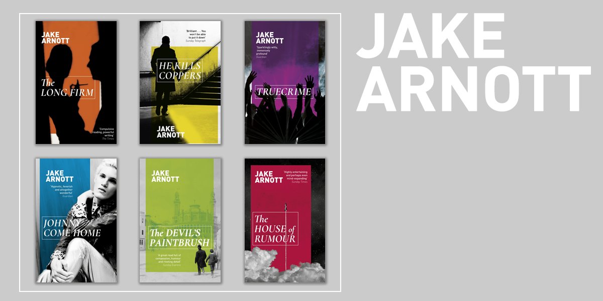 Jake Arnott's novels have been given a makeover by <a href="/wrmspeed/">William Speed</a>. Do you have a favourite?