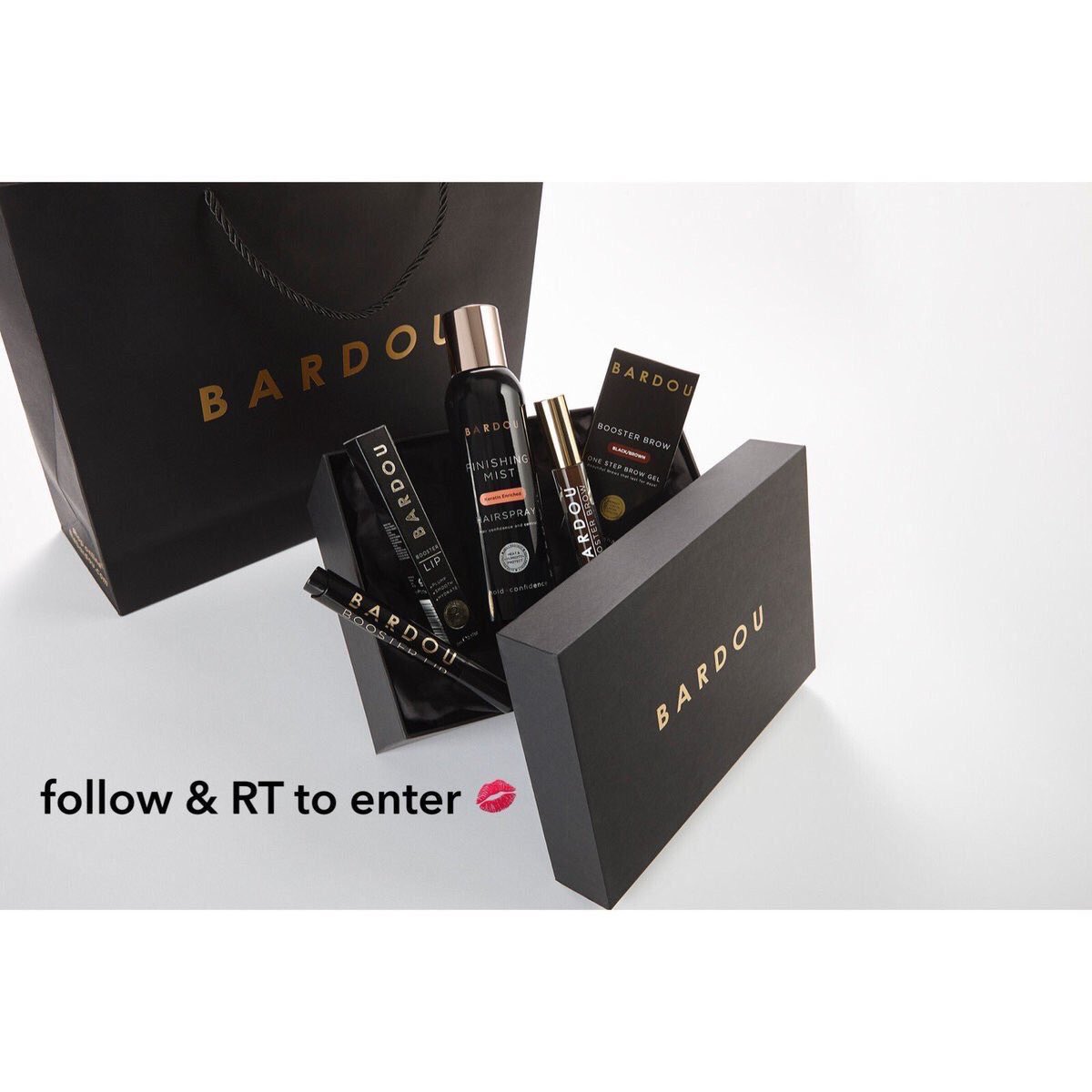 BardouBeauty's tweet photo. Competition time ✨ Follow us and retweet to win the luxury BARDOU beauty box worth £50! #FromBardouToYou #WinItWednesday https://t.co/lh70pY7PDi