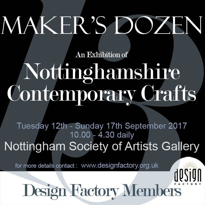sbpottery's tweet photo. I'll be showing a new range of #pottery at this great exhibition in #Nottingham in September #makersdozen #makersdoxzennotts #ceramics https://t.co/GhUqNd3h46