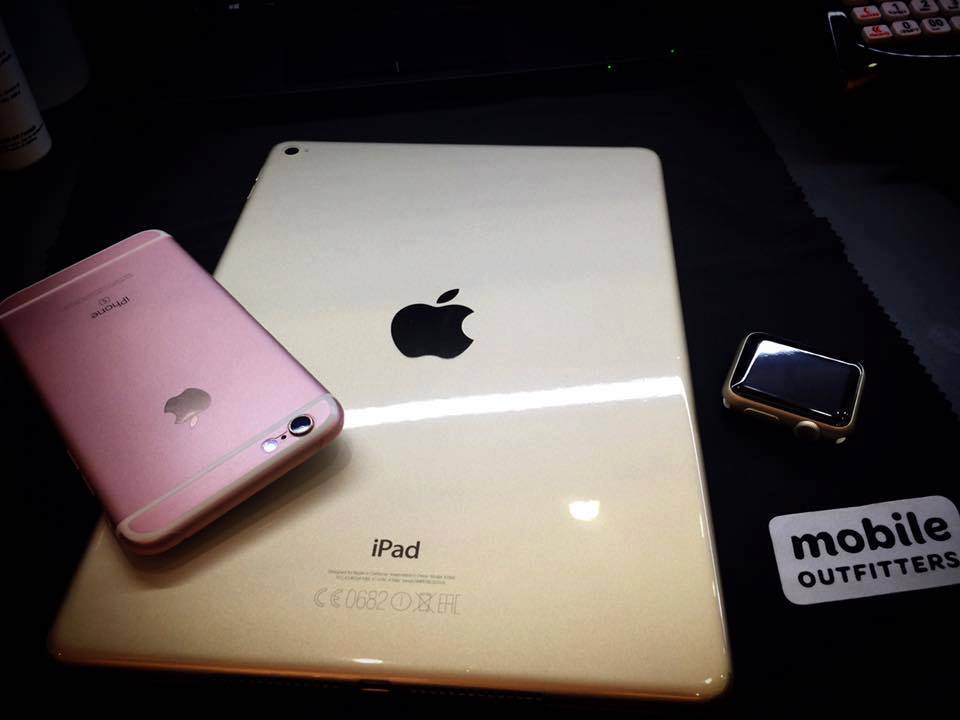 Stunning trio of gadgets, protected and ready to go...
 #protection #ipad #iphone #applewatch #clearcoat