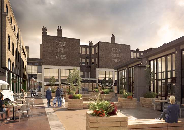 GrosvenorPropUK's tweet photo. We've strengthened our enterprise hub Eccleston Yards by signing @centralworking, who will occupy 26k sq ft of space https://t.co/Gglp31g4vU https://t.co/fMEqjWOMUy