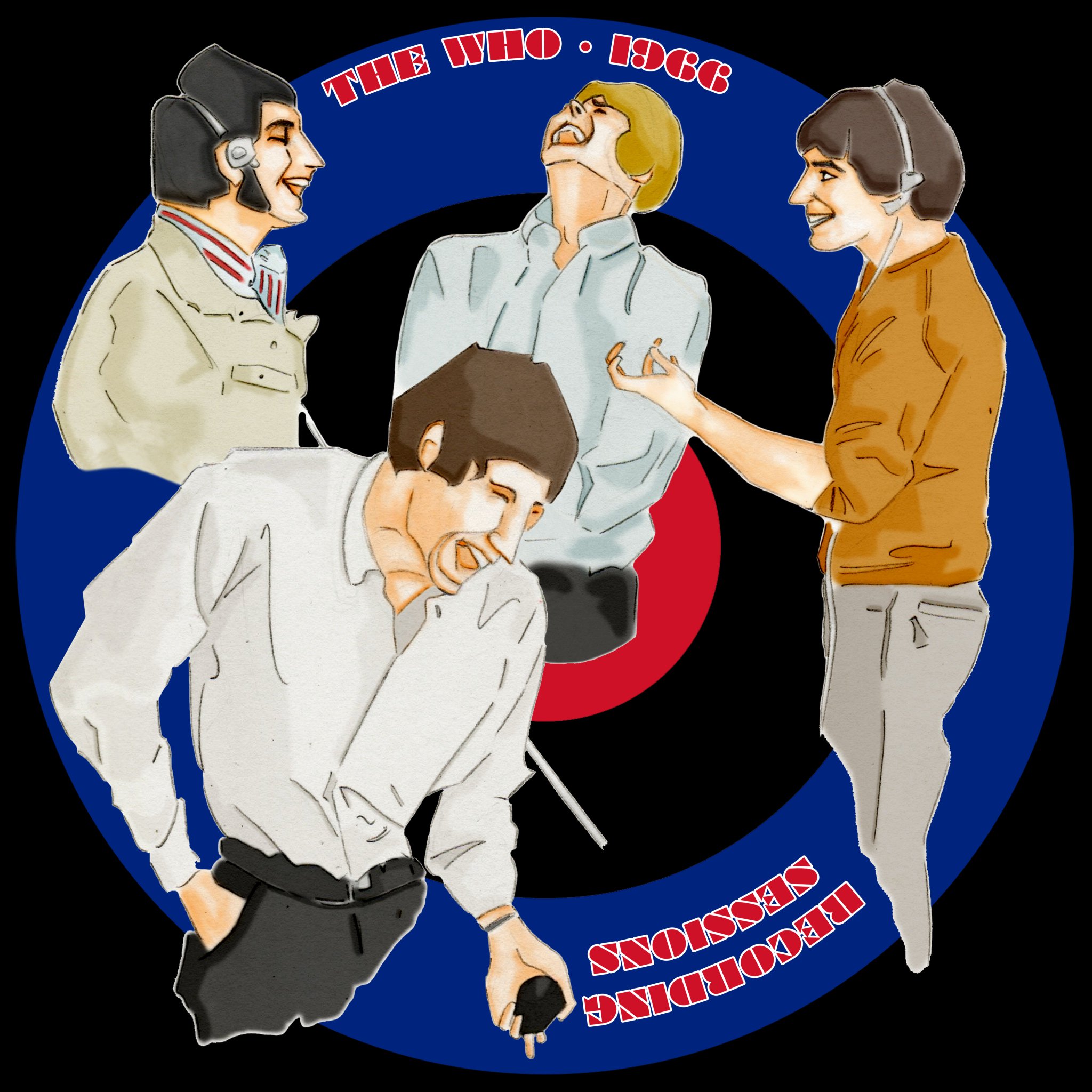   Wishing HAPPY BIRTHDAY to KEITH MOON with this new drawing of mine ... enjoy!!! 