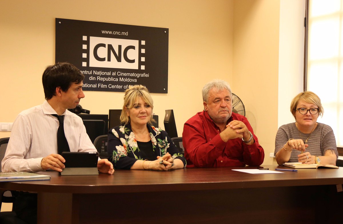 CNC_Moldova's tweet photo. Ședință comună cu cineaștii ai Concursului de Filme Documentare lansat de către Ambasada Franței la Chișinău și CNC.
https://t.co/rPG7FYaDBD https://t.co/0rwEGZeKUk