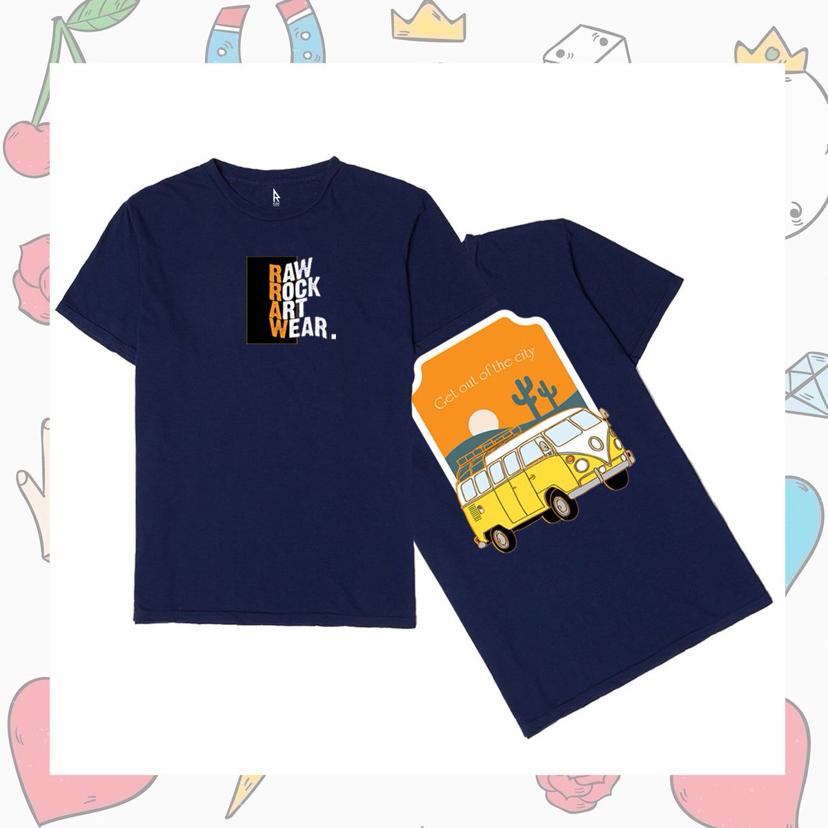 {New Arrival} Tshirt Raw Get out | Size: M-XXL | Cotton 30s | IDR 125K | Available in our Store &amp; Online Order!🔥