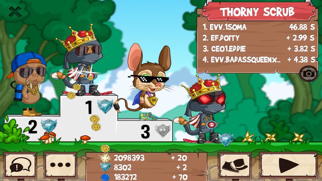 1SOMAx's tweet image. Want to catch an L? #funrun2 #doity #eddie #BadassQueenxZF