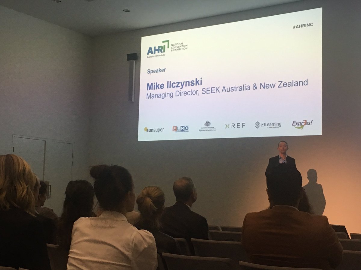 Some great insights from <a href="/mikeilczynski/">Michael Ilczynski</a> - market trends, tech, the recruitment funnel. It's all changing and it won't slow down #AHRINC