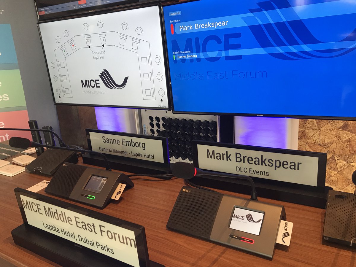 If you are attending the MICE Middle East Forum today, come and say hello at the DLC Events stand by the main entrance! #miceMEforum