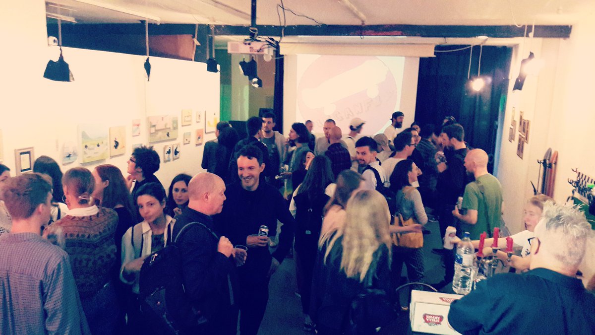 WeCanFly17's tweet photo. Thank you everyone who came last night. Big thanks @DoomedGallery @MatLloydPoet @bengore #skateinteroirs & #eloisedorr https://t.co/1niAS4iNfA
